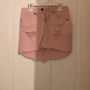 Ripped skirt from Tillys